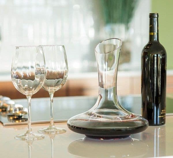 Glass Decanting Carafe 700ml, Solavia Glassware And Barware