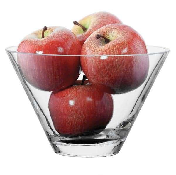 Glass Fruit Bowl 20cm Ula – Giftware & Celebrations , Solavia Glassware