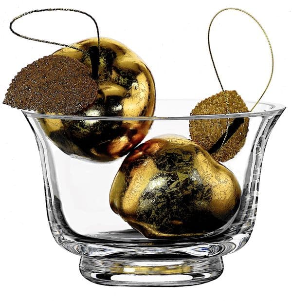 Glass Fruit Bowl 9cm – Christmas & Summer Parties, Solavia Glassware