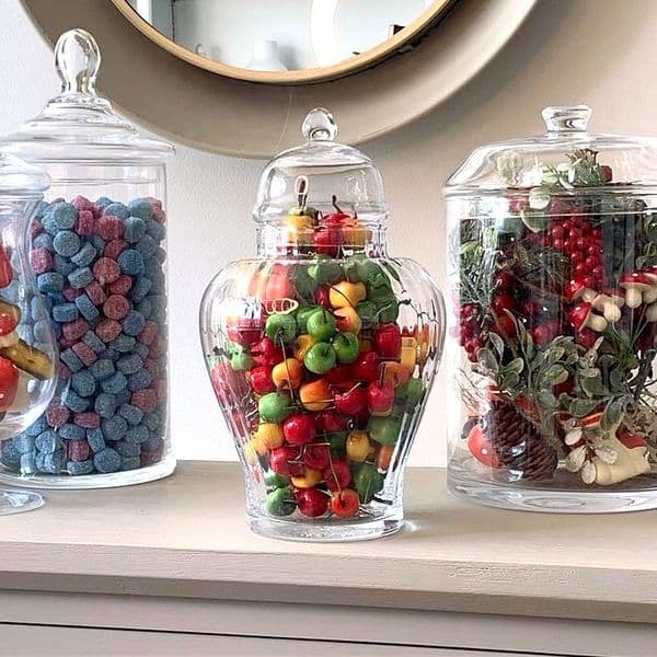 Glass Ginger Jar 26cm  – Housewarming Gifts by Solavia
