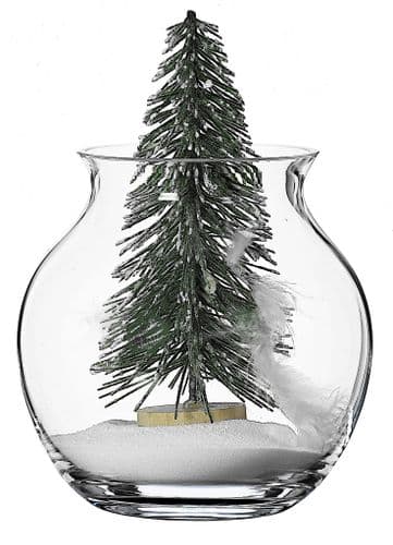 Glass Posy Flower Vase 13cm