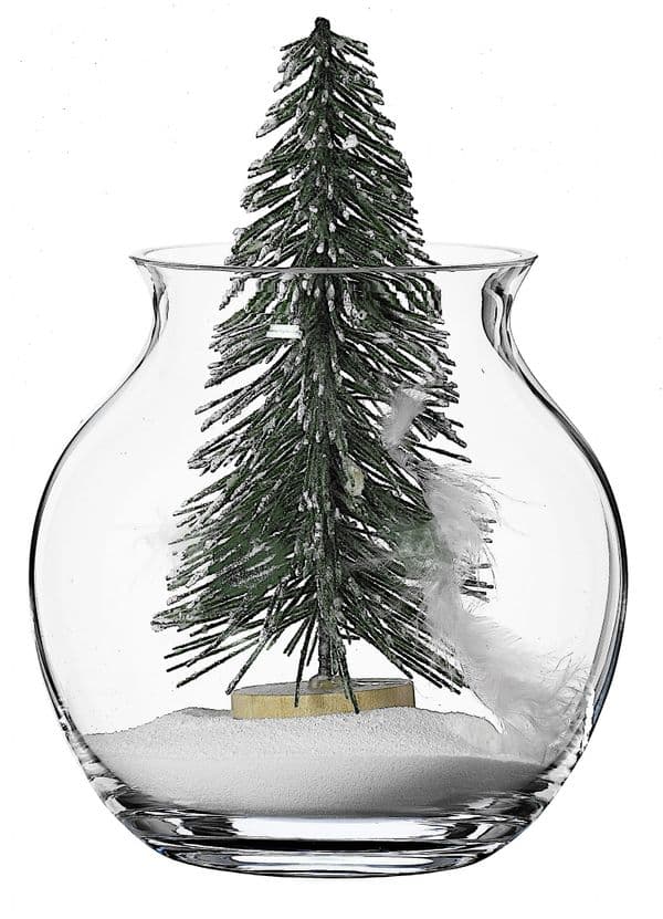 Glass Posy Flower Vase 13cm - Mother’s Day and Christmas Gifts by Solavia