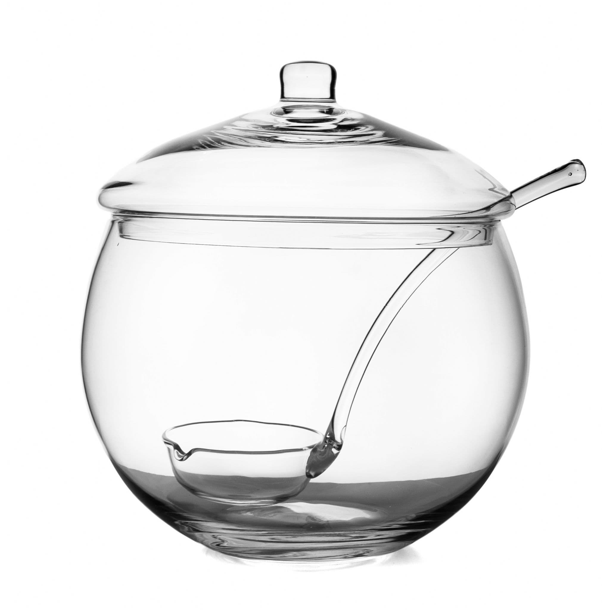 Glass Punch Bowl & Ladle 4.5L, Solavia Glassware party pieces