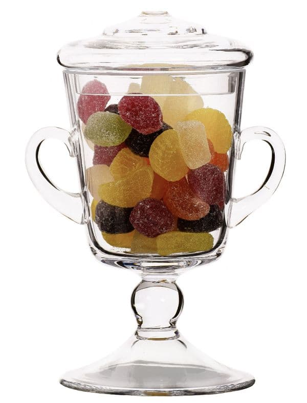 Glass Trophy Jar 22cm – Bonbons, Apothecary style, Solavia Glassware