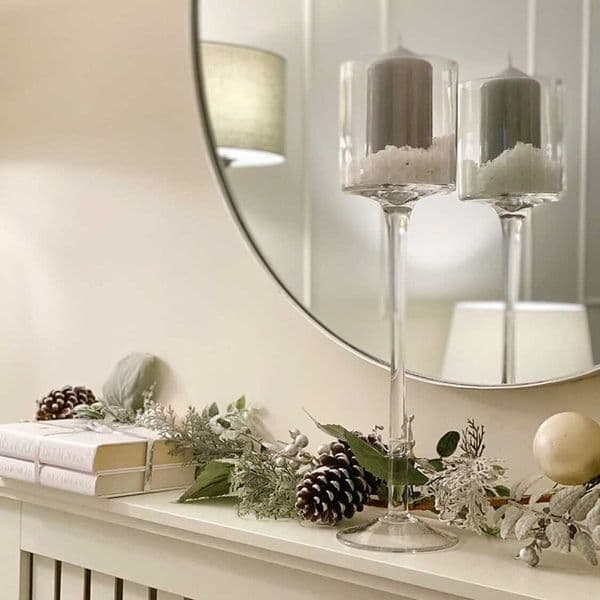 Footed Candle Holder 40cm– Christmas & Summer Parties, Solavia Glassware
