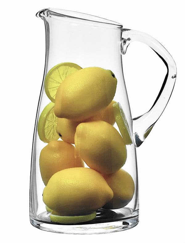 Large Glass Jug 25cm 1.8L, Solavia Glassware Barware and Kitchenware