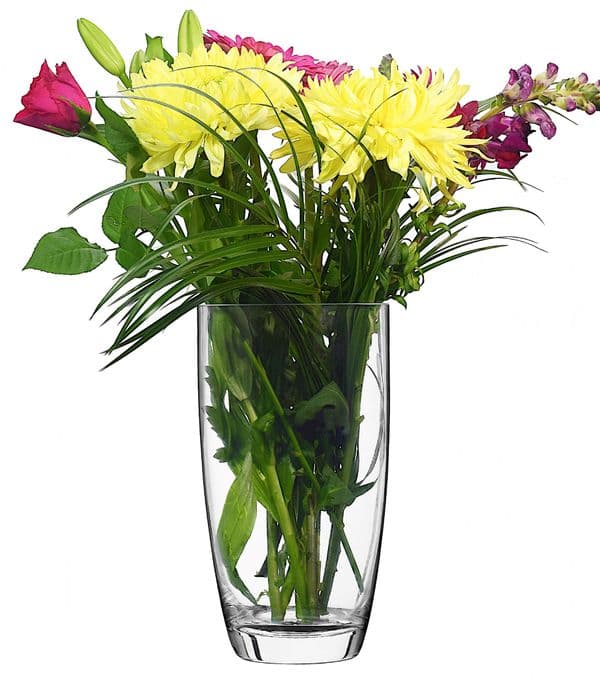 Large Glass Vase 26cm – Flower Gift Ideas by Solavia
