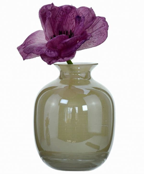 Single Stem Glass Vase Pearl Cream - Mother’s Day Gifts by Solavia