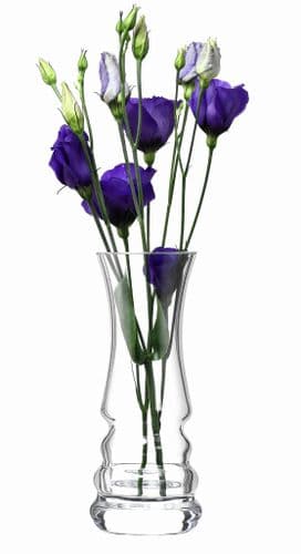 Single Stem Ribbed Vase 16cm