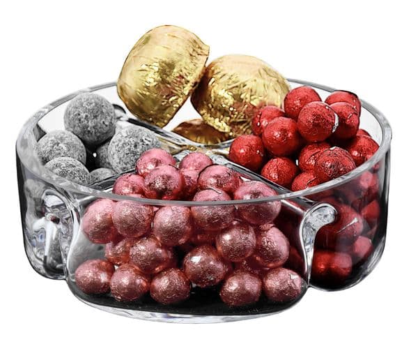 Snack And Dip Bowl 18cm -Solavia Glassware Kitchen Décor