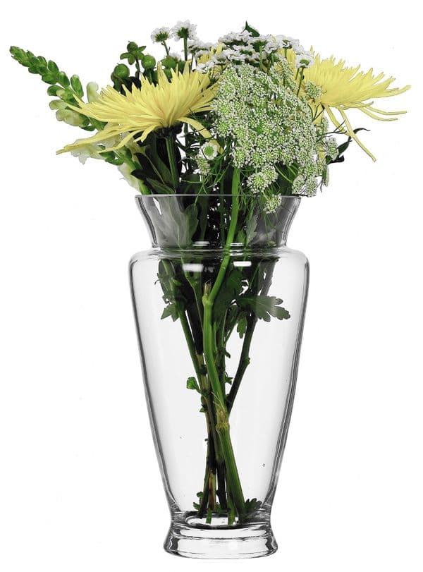 Tall Glass Vase 28cm, Solavia Glassware Home Giftware