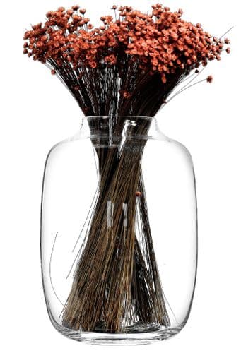 Tall Glass Vase 36cm