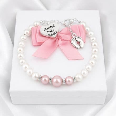 Angel Baby Bracelet for Loss of Baby Girl