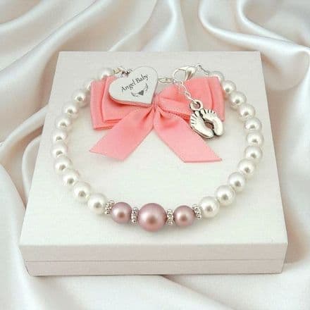 Angel Baby Bracelet for Loss of Baby Girl