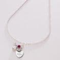 Angel Necklace with Birthstone & Engraving | Someone Remembered