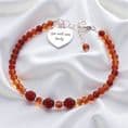 Carnelian Healing Bracelet | Someone Remembered