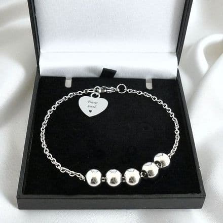 Custom Engraved Memorial Bracelet