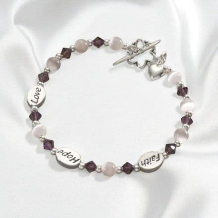 Faith Hope Love Bracelet
