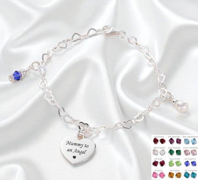 Fantasia Birthstone Bracelet with Engraving | Someone Remembered