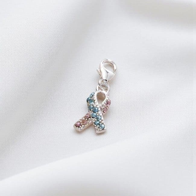Infant Loss Awareness Ribbon Charm - Gift Boxed | Someone Remembered