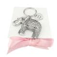 Large Elephant Keyring Personalised with Engraving | Someone Remembered