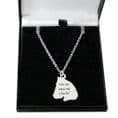 Loss of Horse Necklace, Sympathy Gift, Any Engraving | Someone Remembered