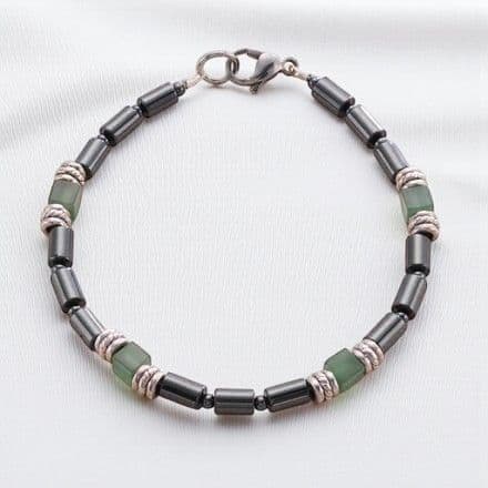 Mans Healing Bracelet, Optional Engraving