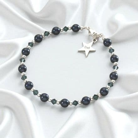 Midnight Star Remembrance Bracelet