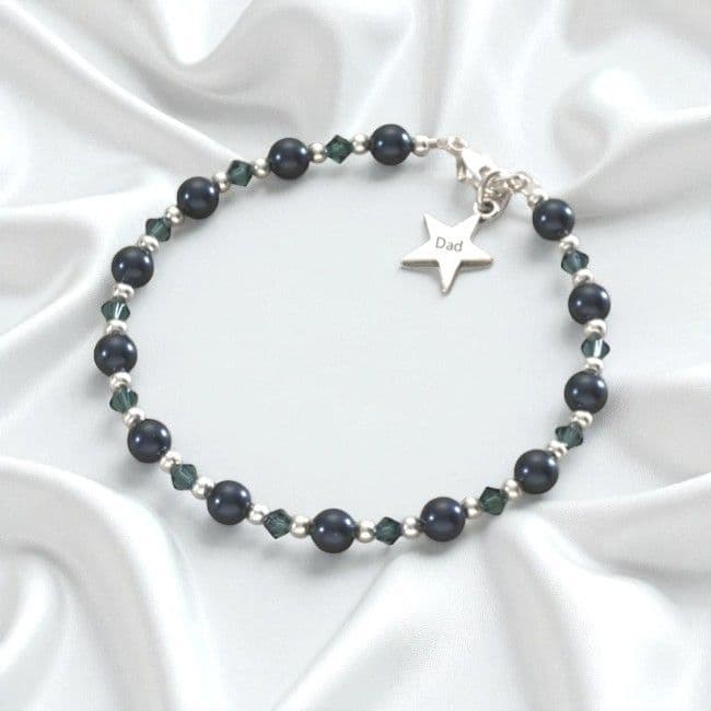 Midnight Star Remembrance Bracelet | Someone Remembered