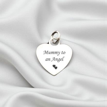 Mummy to an Angel Charm, Can be Personalised