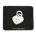 Nanny of an Angel Charm, Sterling Silver Heart | Someone Remembered