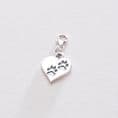 Pawprints on Your Heart Charm - Gift Boxed | Someone Remembered