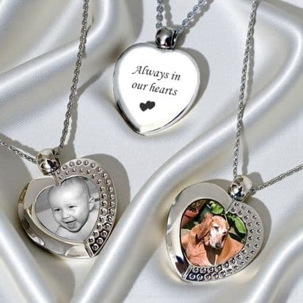Permanent Image Heart Necklace