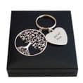 Personalised Gift, Engraved Tree of Life Keyring | Someone Remembered