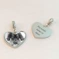 Pet Loss Charm with Engraving, Sterling Silver| Someone Remembered