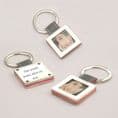 Photo Frame Keyring with Engraving | Someone Remembered