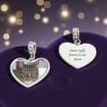 Photo Heart Charm for European Bracelets| Someone Remembered