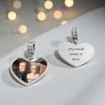 Photo Heart Charm for European Bracelets| Someone Remembered