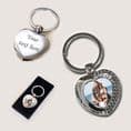 Photo Keyring - Heart | Someone Remembered