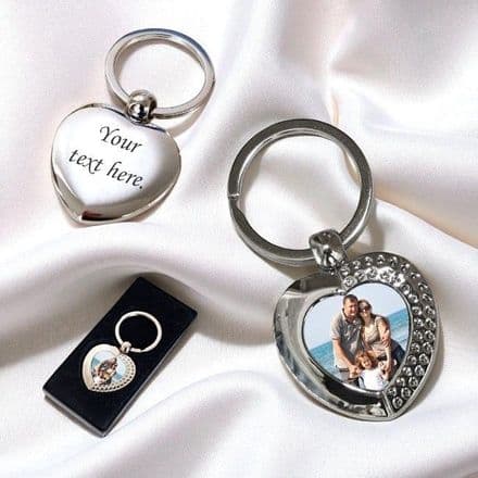 Photo Keyring - Heart