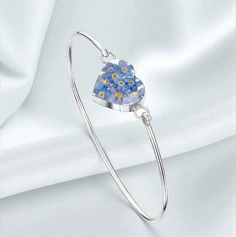 Remembrance Bangle, Forget Me Not Collection | Someone Remembered