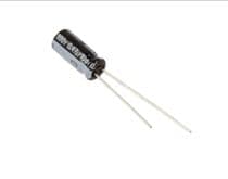 0,47uF-100V Condensador electrolitico 105º 5x11mm.