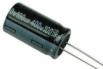 100uF-420V Condensador electrolitico 105ºC 16x31,5mm