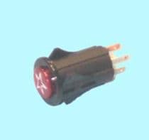 14AR0011 Pulsador con indicador luminoso, Ariston 0031883