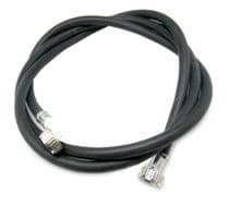 18AG8712 Tubo de entrada de agua color negro, longitud 2,5metros