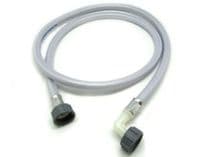 18IG0000 Tubo entrada agua Tubo entrada de agua color blanco, 1.48M, RECTO-ACodado