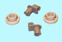 21BS0017 Rueda de cesto superior de lavavajillas Balay, Siemens, Bosch