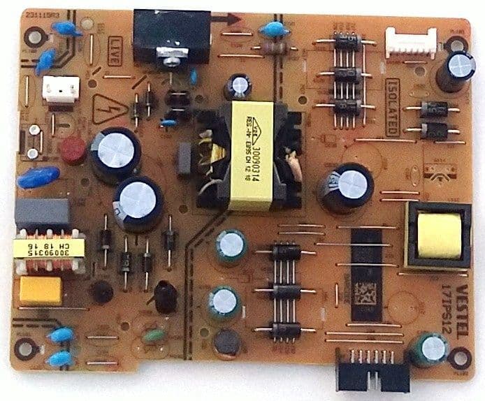 Alimentation Pour TV Vestel 17IPS72 - Compatible Hitachi 43HK4W64 - Occasion En Bon état