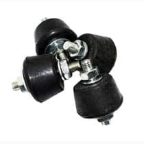 25FR0010 Silentblock aire acondicionado, pack de 4 unidades