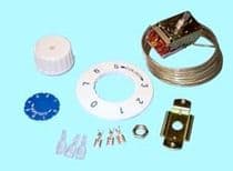 27FR159 Termostato K54-P1102 tipo ranco VS5, congelador con señal de alarma estandar, 3 contactos